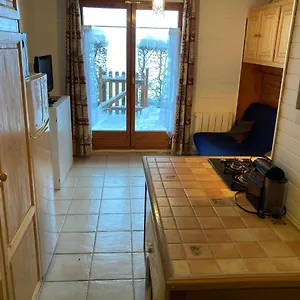 2 Pieces Pieds Des Pistes Terrasse Face A La Montagne Appartement